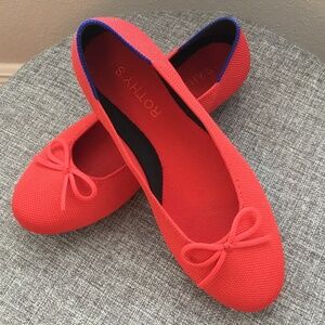 Rothy’s Red Ballerina Flat